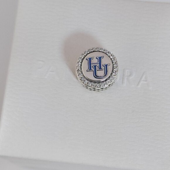 Pandora Hampton University Tower Charm Bead S925 Silver with box - Picture 3 of 5